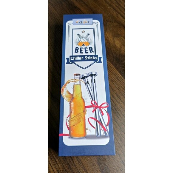 Beer Chiller Sticks for Bottles, Christmas Gifts for Him Husband Dad, Anniversar - Picture 13 of 13